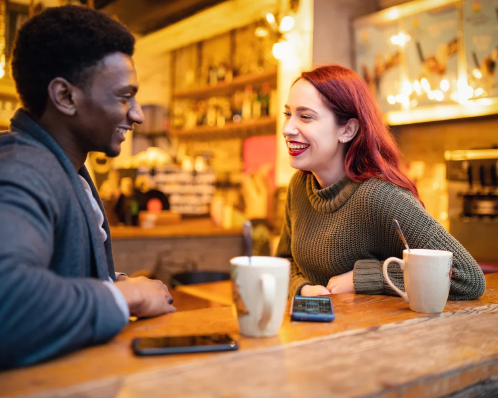 How to Get Through Dry January. Friends catching up over coffee